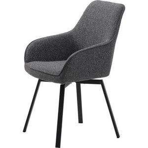 Šedá jídelní židle Alma – Unique Furniture obraz