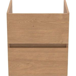 Závěsná skříňka pod umyvadlo v dekoru dubu v přírodní barvě 50x55 cm Eurovit+ – Ideal Standard obraz