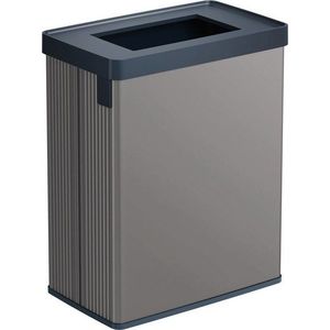 Šedý odpadkový koš na tříděný odpad z recyklovaného plastu 54 l Verto Recycle – Curver obraz