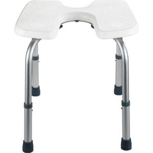 Stolička do sprchy Wenko Hygienic Stool White, 53 x 46 cm obraz