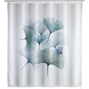 Pratelný sprchový závěs Wenko Ginkgo, 180 x 200 cm obraz