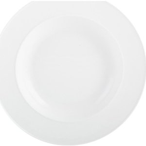 Bílý porcelánový hluboký talíř Mikasa Ridget, ø 29, 5 cm obraz