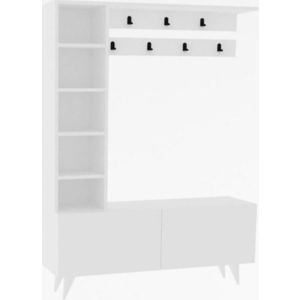 Bílá předsíňová sestava Bahar – Kalune Design obraz