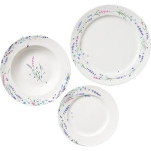 Porcelánová jídelní sada 12 ks Provence – Tescoma obraz