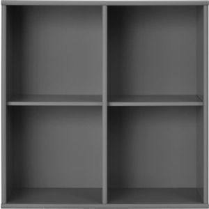 Antracitová závěsná knihovna 70x70 cm Mistral – Hammel Furniture obraz