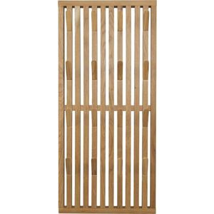 Věšákový panel z dubového dřeva v přírodní barvě 46x100x8 cm Parco – Spinder Design obraz