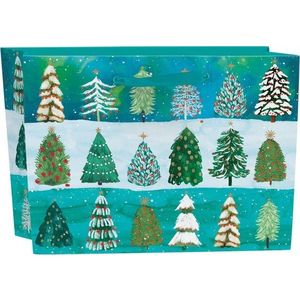 Dárková taška s vánočním motivem 35x14, 5 cm Wild Winter Forest – Roger la Borde obraz