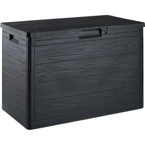 Antracitový zahradní úložný box Woodys – Toomax obraz