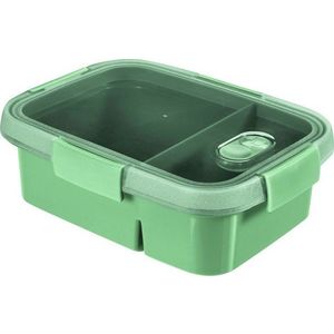 Zelený obědový box Curver To Go Dual, 900 ml obraz