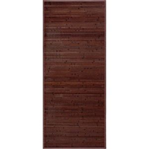 Tmavě hnědý bambusový koberec 75x175 cm – Casa Selección obraz