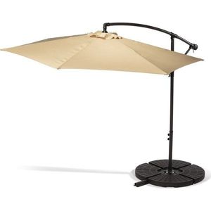 Béžový slunečník bez podstavce Bonami Essentials Happy Sun, ø 300 cm obraz