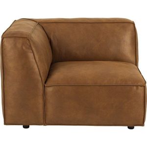 Koňakově hnědý modul pohovky (levý roh) Fairfield Kentucky – Bonami Selection obraz