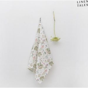 Lněná utěrka 45x65 cm White Botany – Linen Tales obraz