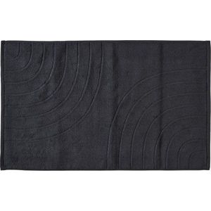 Černá koupelnová předložka 50x80 cm Time – Zone obraz