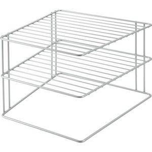 Ocelová přídavná polička ve stříbrné barvě 25x25 cm Palio – Metaltex obraz