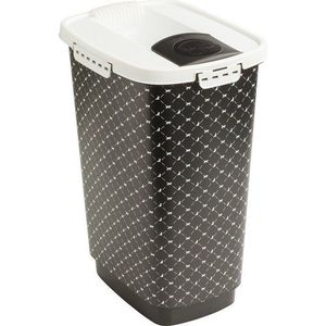 Černý box na granule 25 l Cody - Rotho obraz