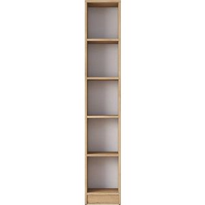 Knihovna v dekoru ořechu v přírodní barvě 30x170 cm Allen – Kalune Design obraz