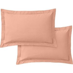 Povlaky na polštáře z bavlněného perkálu v sadě 2 ks 50x75 cm Cotton Percale – Bianca obraz