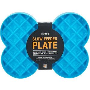 Protihltací miska SloDog Turquoise – LickiMat obraz