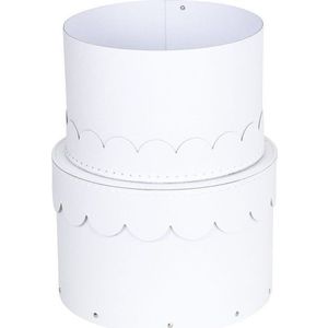 Kartonové úložné boxy s víkem v sadě 2 ks Wilma – Bigso Box of Sweden obraz