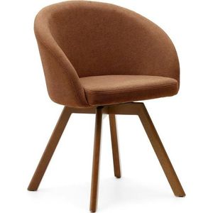Hnědá jídelní židle Marvin – Kave Home obraz