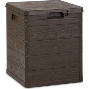 Tmavě hnědý zahradní úložný box Woodys – Toomax obraz