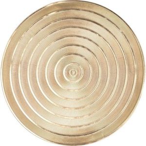 Prostírání ve zlaté barvě Tiseco Home Studio, ⌀ 39, 5 cm obraz
