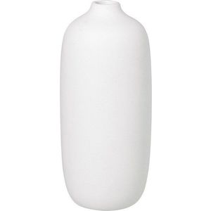Bílá keramická váza (výška 18 cm) Ceola – Blomus obraz