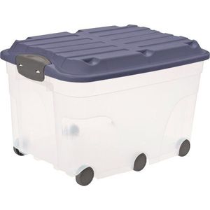 Plastový úložný box s víkem Roller – Rotho obraz