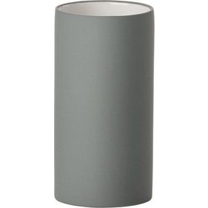 Šedý porcelánový kelímek na zubní kartáčky Solo – Zone obraz