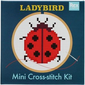 Kreativní sada Cross-stitch Kit Ladybird – Rex London obraz