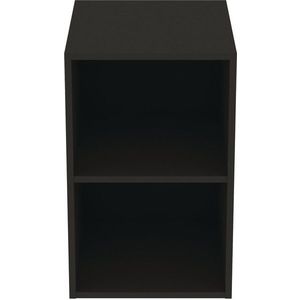 Antracitová nízká závěsná koupelnová skříňka 40x63 cm i.Life B – Ideal Standard obraz
