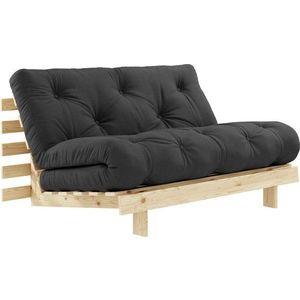 Tmavě šedá rozkládací pohovka 140 cm Roots – Karup Design obraz