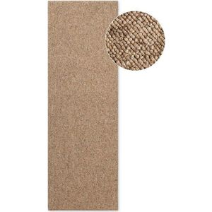 Světle hnědý pratelný běhoun 80x240 cm Rocco Caramel – Elle Decoration obraz