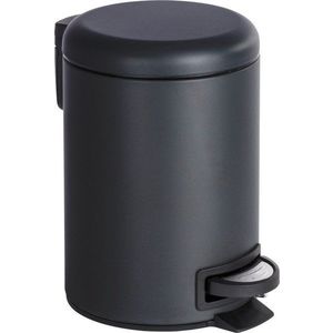 Černý odpadkový koš Wenko Leman, 3 l obraz
