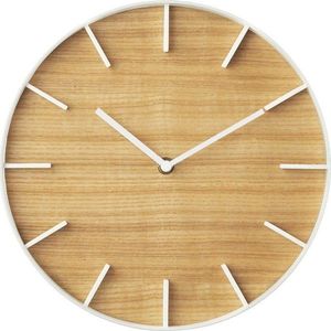 Nástěnné hodiny YAMAZAKI RIn Claro, ⌀ 27 cm obraz