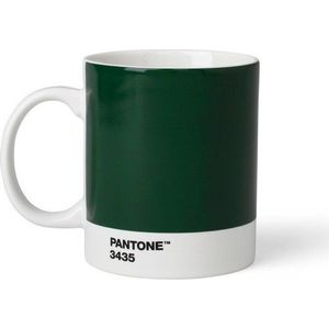 Tmavě zelený keramický hrnek 375 ml Dark Green 3435 – Pantone obraz