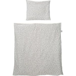 Bavlněné dětské povlečení do postýlky 80x80 cm Miffy – Roba obraz