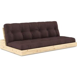Tmavě hnědá rozkládací pohovka 196 cm Base – Karup Design obraz