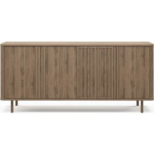 Komoda v dekoru dubu v přírodní barvě 180x80x40 cm Salma – Marckeric obraz