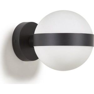 Černé nástěnné svítidlo ø 15 cm Anasol – Kave Home obraz