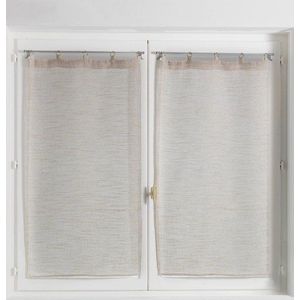 Béžové voálové záclony v sadě 2 ks 60x90 cm Milza – douceur d'intérieur obraz
