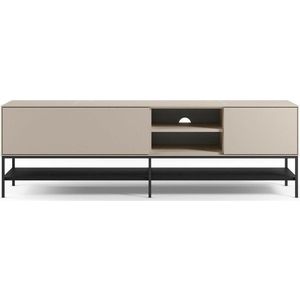 Krémový TV stolek 180x55x35 cm Amira – Marckeric obraz