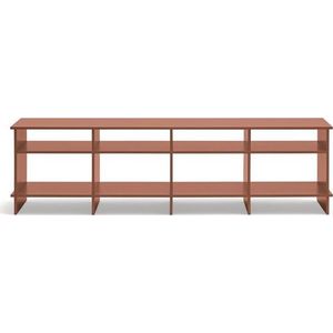 TV stolek v cihlové barvě 180x50x40 cm Inari – Teulat obraz