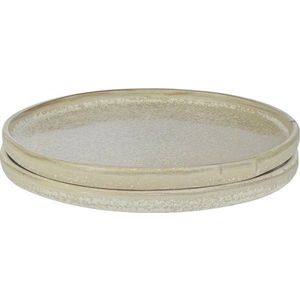 Béžové talíře v sadě 2 ks z kamene ø 20 cm Sand Grain – Mette Ditmer Denmark obraz