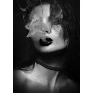 Obraz 70x100 cm Smoke - Styler obraz