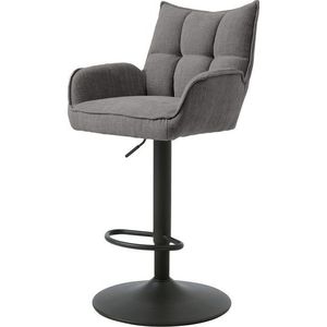 Šedé barové židle s nastavitelnou výškou v sadě 2 ks Marilla – Unique Furniture obraz