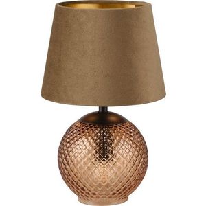 Stolní lampa v bronzové barvě (výška 29 cm) Jonna – Trio obraz