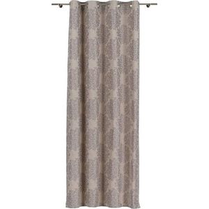 Šedo-hnědý závěs 140x245 cm Kansai – Mendola Fabrics obraz