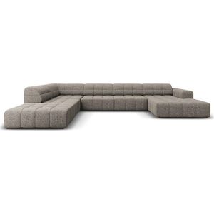 Tmavě šedá rohová pohovka (levý roh/do "U") Chicago – Cosmopolitan Design obraz